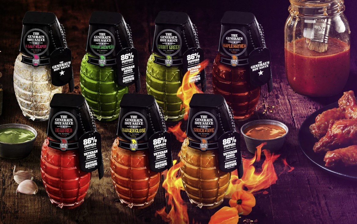 Try The General's Hot Sauce! 